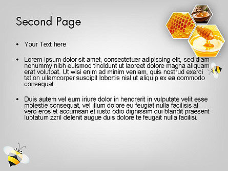 Modèle PowerPoint de production de miel, Diapositive 2, 11619, Food & Beverage — PoweredTemplate.com