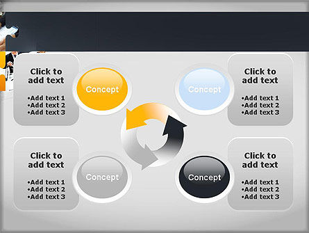 Project Kickoff Meeting Powerpoint Template Backgrounds 11632 Poweredtemplate Com Project Kickoff Template Presentation