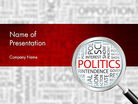 Modèle PowerPoint de politique, Modele PowerPoint, 11664, Général — PoweredTemplate.com