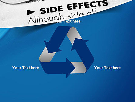 Side Effects PowerPoint Template, Backgrounds | 11677 | PoweredTemplate.com