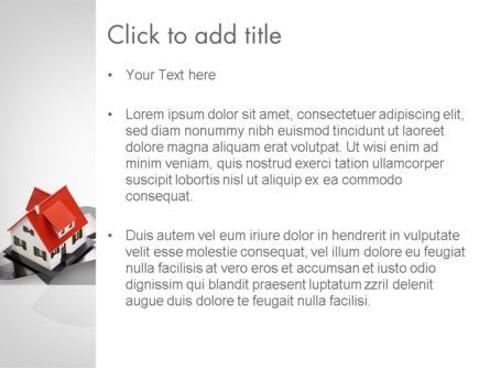 Home Report PowerPoint Template, Slide 3, 11692, 3D — PoweredTemplate.com