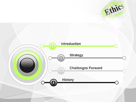 Code Of Ethics PowerPoint Template, Backgrounds | 11713 ...