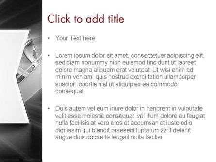 Abstrakt grau banner PowerPoint Vorlage, Folie 3, 11734, Abstrakt/Texturen — PoweredTemplate.com