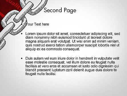 Modèle PowerPoint de chaîne crm, Diapositive 2, 11737, Carrière / Industrie — PoweredTemplate.com
