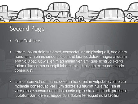 Traffic PowerPoint Template, Slide 2, 11794, Cars and Transportation — PoweredTemplate.com