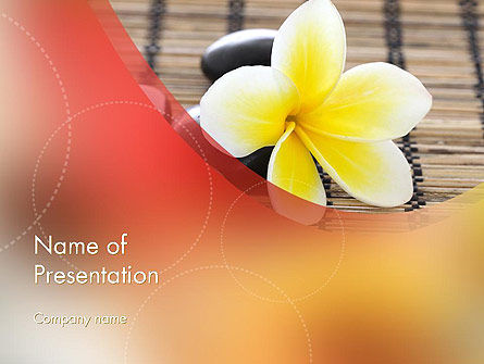 Spa Therapy PowerPoint Template, PowerPoint Template, 11803, General — PoweredTemplate.com