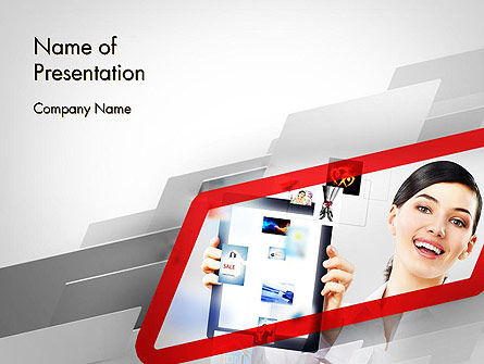 Technology Presentation PowerPoint Template, Free PowerPoint Template, 11810, Technology and Science — PoweredTemplate.com