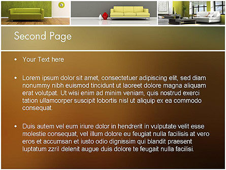 Modello PowerPoint - Interior design idee, Slide 2, 11817, Carriere/Industria — PoweredTemplate.com