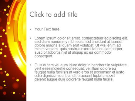 Templat PowerPoint Lingkaran Dan Titik, Slide 3, 11829, Abstrak/Tekstur — PoweredTemplate.com