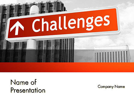 Challenges PowerPoint Template, PowerPoint Template, 11833, Business Concepts — PoweredTemplate.com