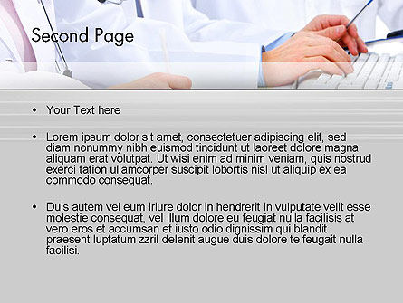 Plantilla de PowerPoint - medicina ocupacional, Diapositiva 2, 11880, Médico — PoweredTemplate.com