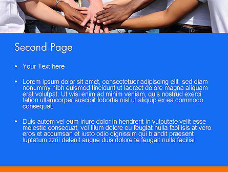 Modèle PowerPoint de bénévoles, Diapositive 2, 11909, Mensen — PoweredTemplate.com