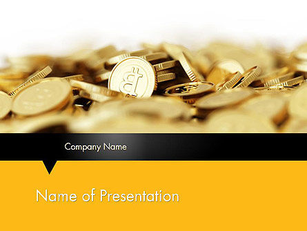 Modello PowerPoint - Bitcoin, Modello PowerPoint, 11914, Finanza/Contabilità — PoweredTemplate.com