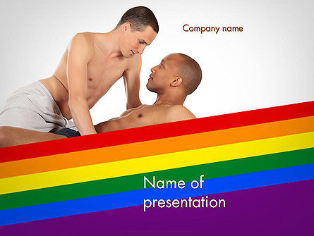 Plantilla de PowerPoint - pareja homosexual, Gratis Plantilla de PowerPoint, 11926, Pessoas — PoweredTemplate.com