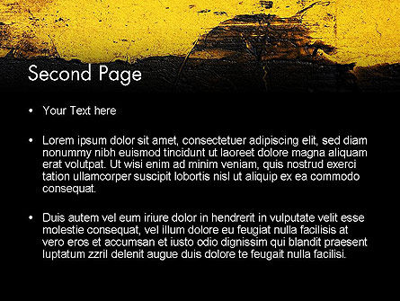 Templat PowerPoint Tekstur Dinding Plester Dilukis, Slide 2, 11932, Abstrak/Tekstur — PoweredTemplate.com
