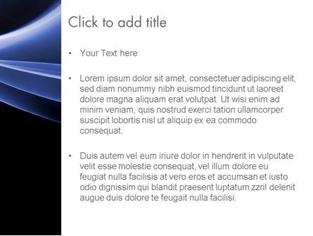 Modello PowerPoint - Tema onda blu, Slide 3, 11934, Astratto/Texture — PoweredTemplate.com