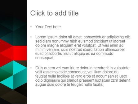 Modello PowerPoint - Sagome geometriche astratte, Slide 3, 11951, Astratto/Texture — PoweredTemplate.com