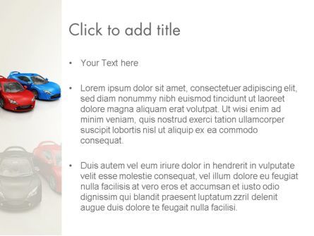 Modello PowerPoint - Auto nuove, Slide 3, 11956, Carriere/Industria — PoweredTemplate.com