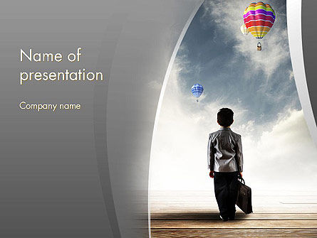 Dream Big PowerPoint Template, Free PowerPoint Template, 11965, Education & Training — PoweredTemplate.com