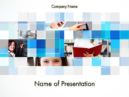 Gerst-break Stijl PowerPoint Template, PowerPoint-sjabloon, 11989, Bedrijf — PoweredTemplate.com