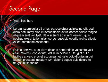 Templat PowerPoint Abstrak Ilmiah, Slide 2, 12006, Abstrak/Tekstur — PoweredTemplate.com