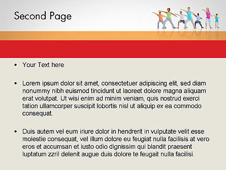 Templat PowerPoint Yoga Pagi, Slide 2, 12051, Manusia — PoweredTemplate.com