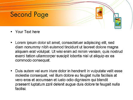 Modello PowerPoint - Tema smartphone, Slide 2, 12055, Tecnologia e Scienza — PoweredTemplate.com