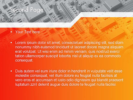 Modèle PowerPoint de solutions technologiques, Diapositive 2, 12108, 3D — PoweredTemplate.com