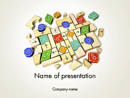 工作流自动化PowerPoint模板, 免费 PowerPoint模板, 12127, 咨询 — PoweredTemplate.com