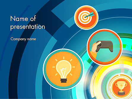 Cybersport PowerPoint Template, 12128, Careers/Industry — PoweredTemplate.com