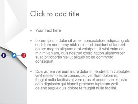 Modello PowerPoint - Presentazione minima dell'azienda, Slide 3, 12148, Lavoro — PoweredTemplate.com