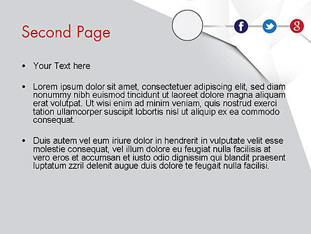 Plantilla de PowerPoint - presentación mínima de la empresa, Diapositiva 2, 12148, Negocios — PoweredTemplate.com
