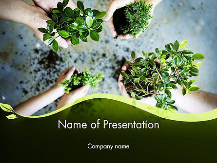 Biotechnologie PowerPoint Vorlage, PowerPoint-Vorlage, 12149, Natur & Umwelt — PoweredTemplate.com