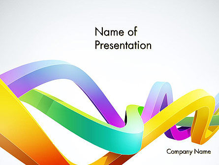 Zakelijke Relatie Abstract Concept PowerPoint Template, PowerPoint-sjabloon, 12163, Abstract/Textuur — PoweredTemplate.com