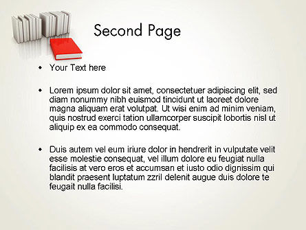 Modello PowerPoint - Sviluppo di libri., Slide 2, 12166, Carriere/Industria — PoweredTemplate.com