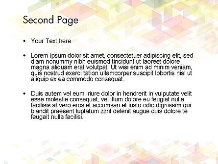 Abstract Deeltjesmasker PowerPoint Template, Dia 2, 12185, Abstract/Textuur — PoweredTemplate.com