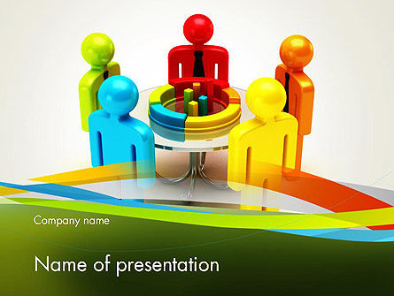 Bedrijfsanalyse PowerPoint Template, Gratis PowerPoint-sjabloon, 12190, Advisering — PoweredTemplate.com