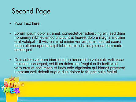 Modello PowerPoint - Festa estiva, Slide 2, 12205, Vacanze/Occasioni Speciali — PoweredTemplate.com