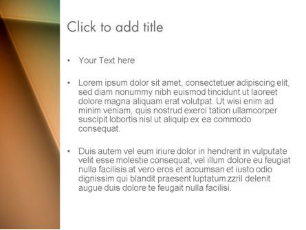 Modèle PowerPoint de abstraction, Diapositive 3, 12211, Abstrait / Textures — PoweredTemplate.com