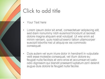 Like a Bullet PowerPoint Template, Slide 3, 12219, Abstract/Textures — PoweredTemplate.com