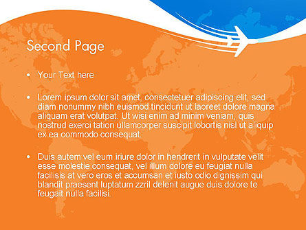 Travel Around The World PowerPoint Template, Slide 2, 12226, Careers/Industry — PoweredTemplate.com