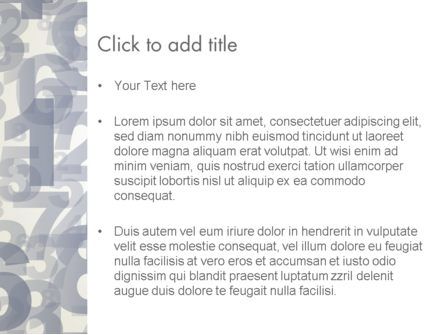 Numerology PowerPoint Template, Slide 3, 12229, Abstract/Textures — PoweredTemplate.com
