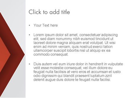 Modèle PowerPoint de style de flèche, Diapositive 3, 12246, Abstrait / Textures — PoweredTemplate.com