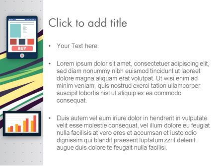 Modello PowerPoint - Tema di borsa in design piatto, Slide 3, 12285, Finanza/Contabilità — PoweredTemplate.com