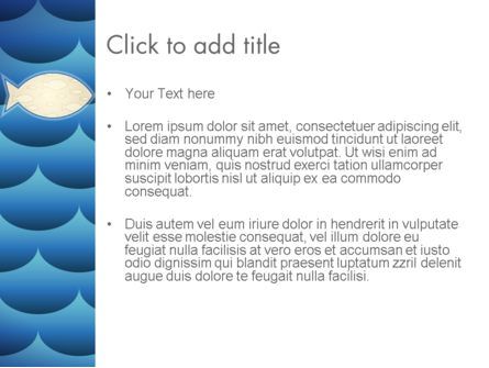 Templat PowerPoint Latar Belakang Tema Ikan, Slide 3, 12293, Abstrak/Tekstur — PoweredTemplate.com