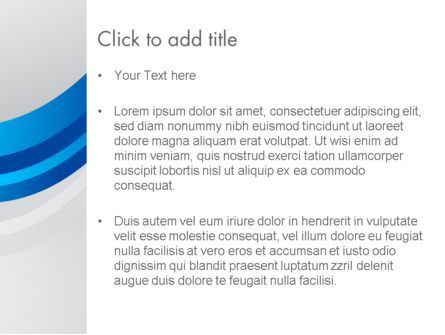 Modello PowerPoint - Elegante onda blu, Slide 3, 12300, Astratto/Texture — PoweredTemplate.com