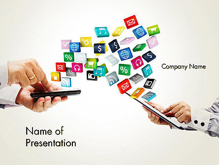 应用开发PowerPoint模板, PowerPoint模板, 12331, 技术与科学 — PoweredTemplate.com