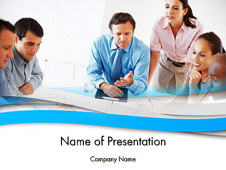 Joint Venture PowerPoint Template, Free PowerPoint Template, 12340, People — PoweredTemplate.com