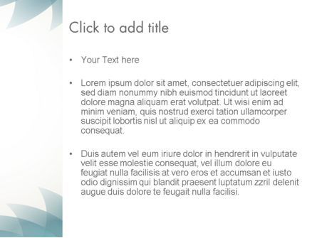 Modèle PowerPoint de abstrait en dents de scie, Diapositive 3, 12350, Abstrait / Textures — PoweredTemplate.com
