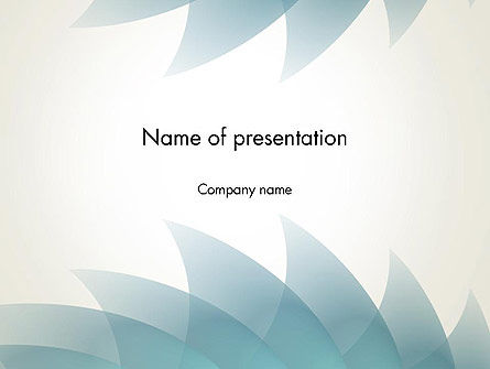抽象的な鋸歯状 - PowerPointテンプレート, PowerPointテンプレート, 12350, 抽象／テクスチャ — PoweredTemplate.com
